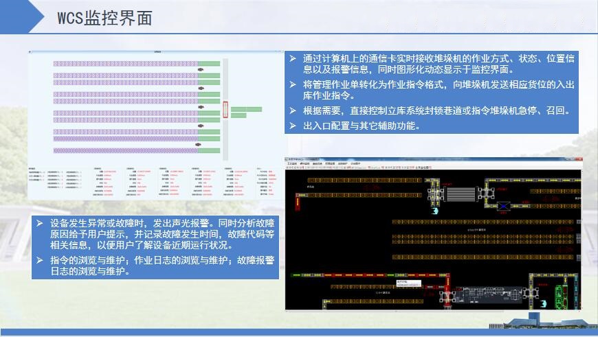 控制/管理软件系统（WCS/WMS）