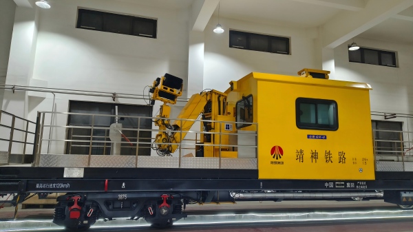 国内首创！见田科技接触网绝缘子清洗装备投用榆林